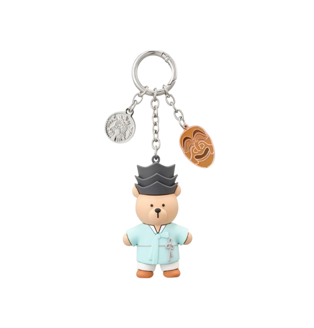 Starbucks Annyeong Gyeongsang Bearista Keychain