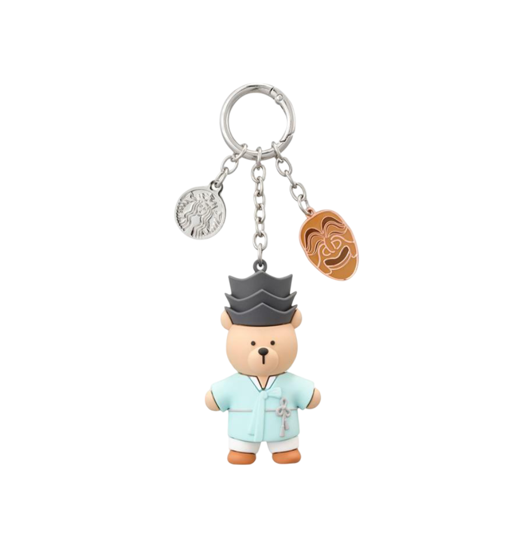 Starbucks Annyeong Gyeongsang Bearista Keychain