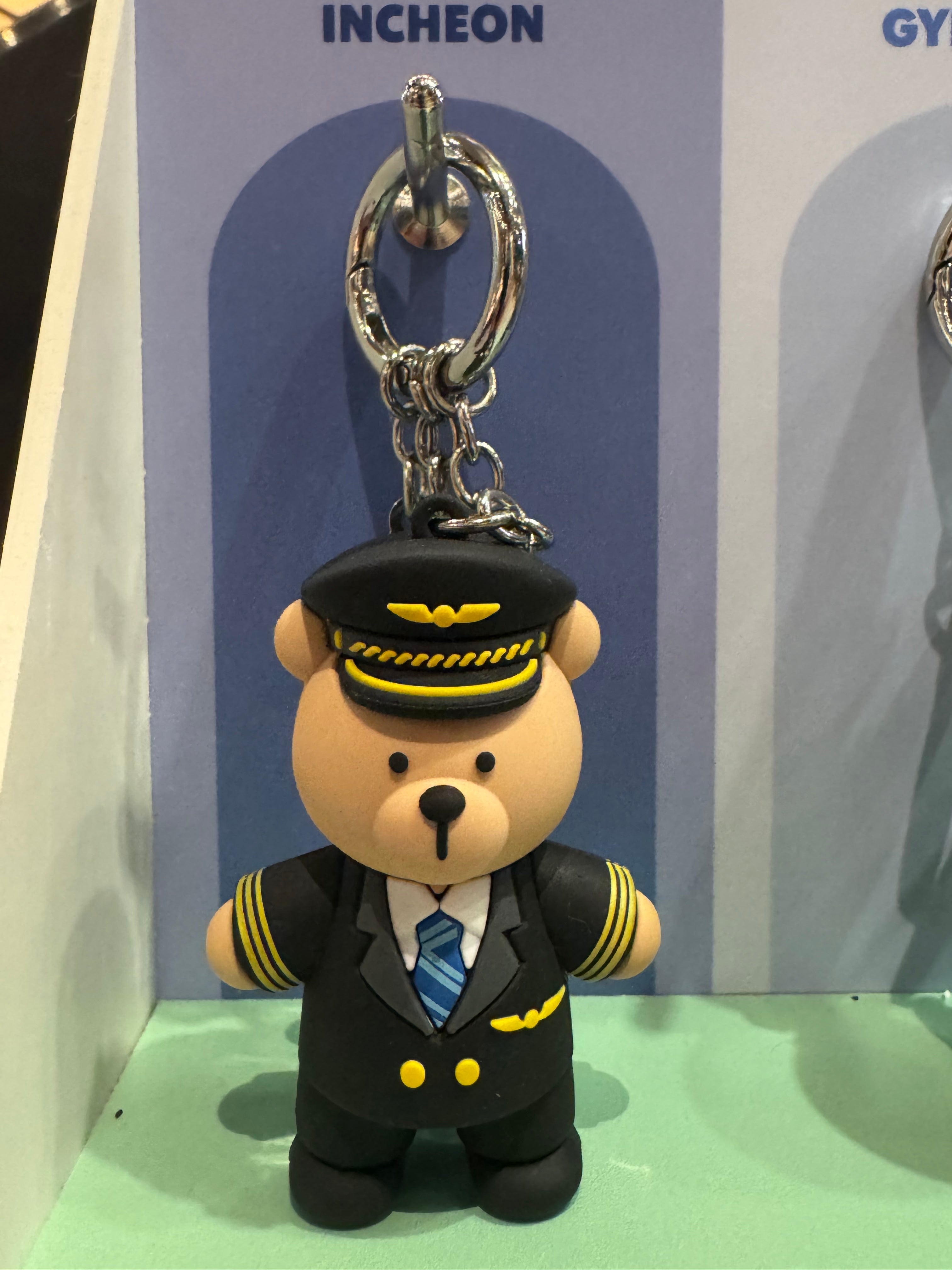 Starbucks Annyeong Incheon Bearista Keychain