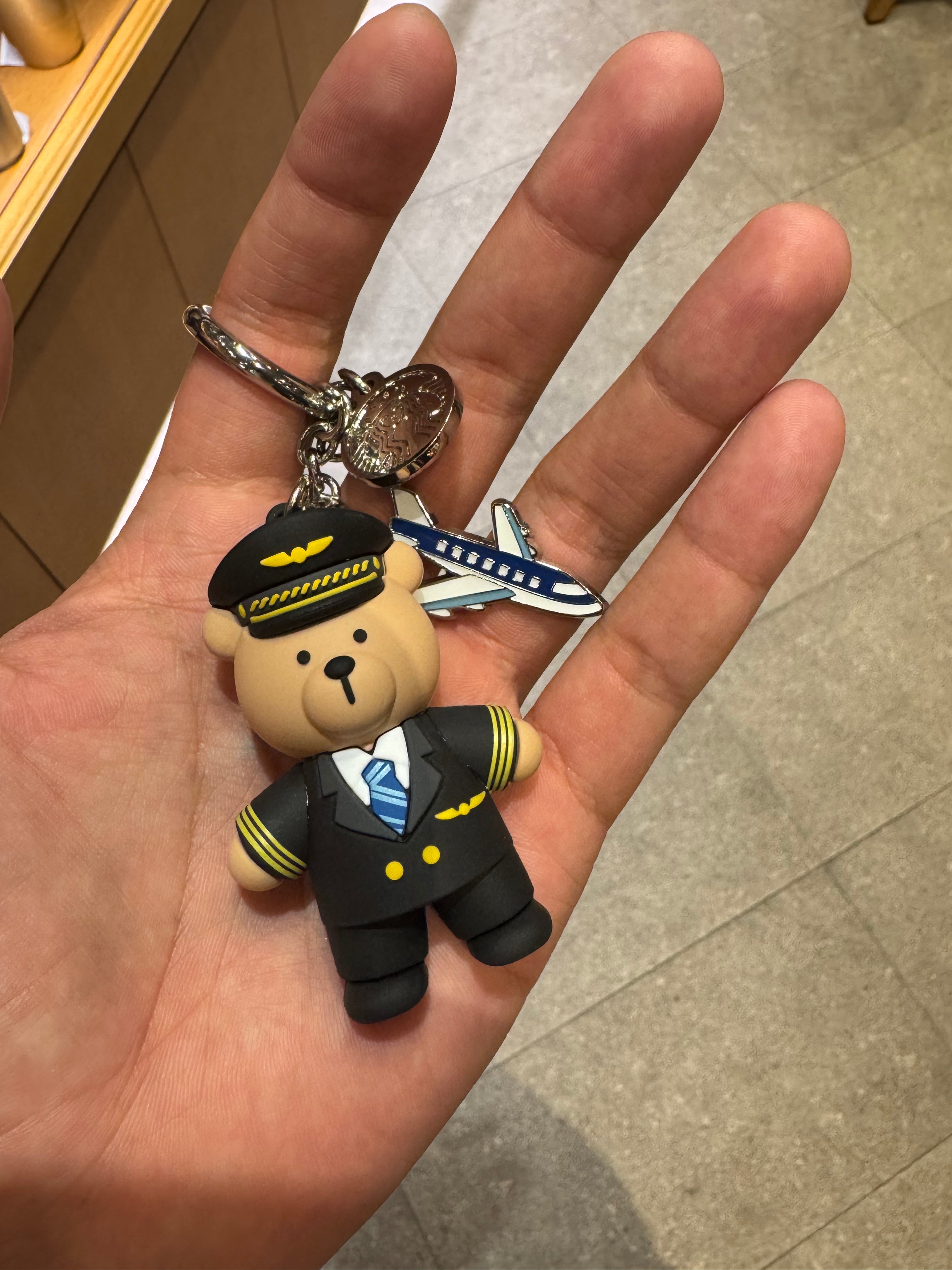 Starbucks Annyeong Incheon Bearista Keychain