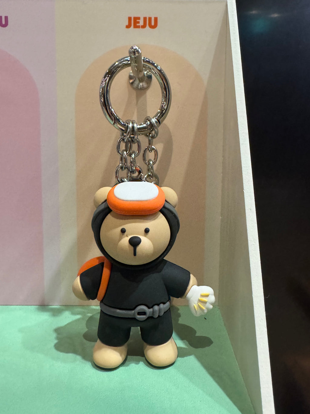Starbucks Annyeong Jeju Bearista Keychain
