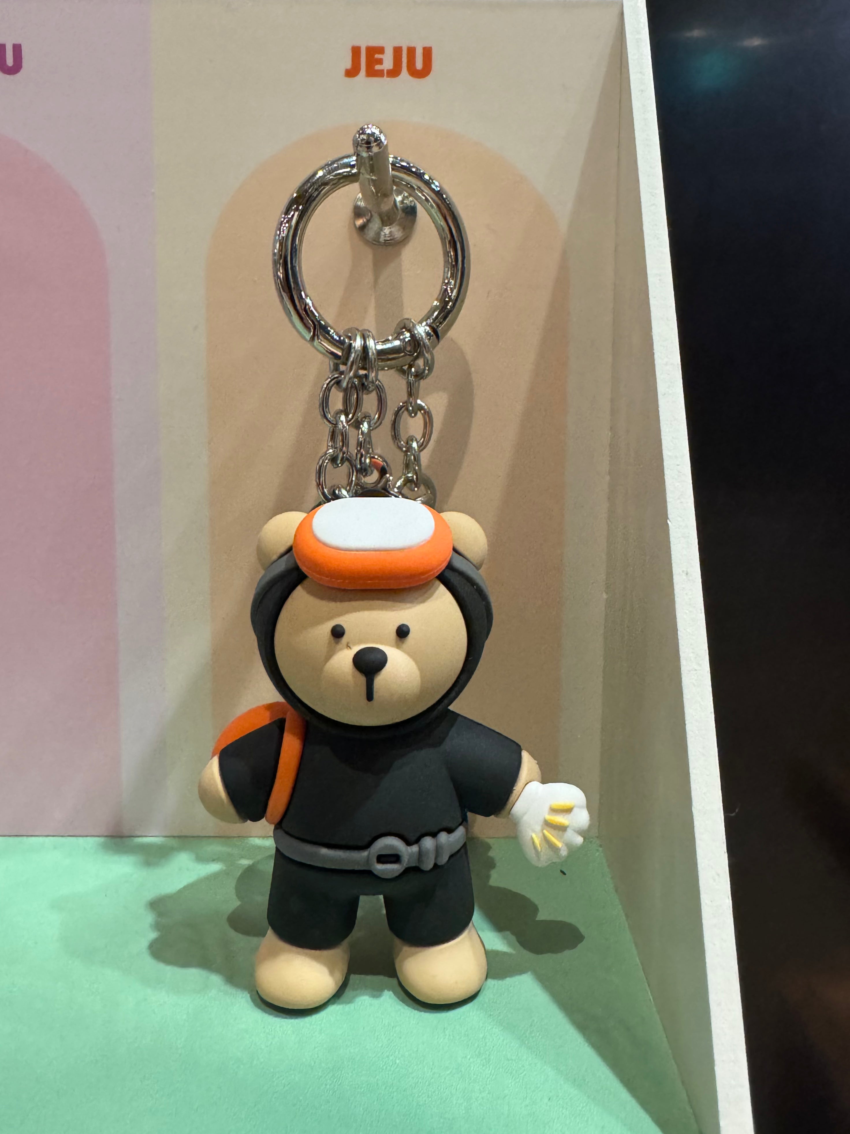 Starbucks Annyeong Jeju Bearista Keychain
