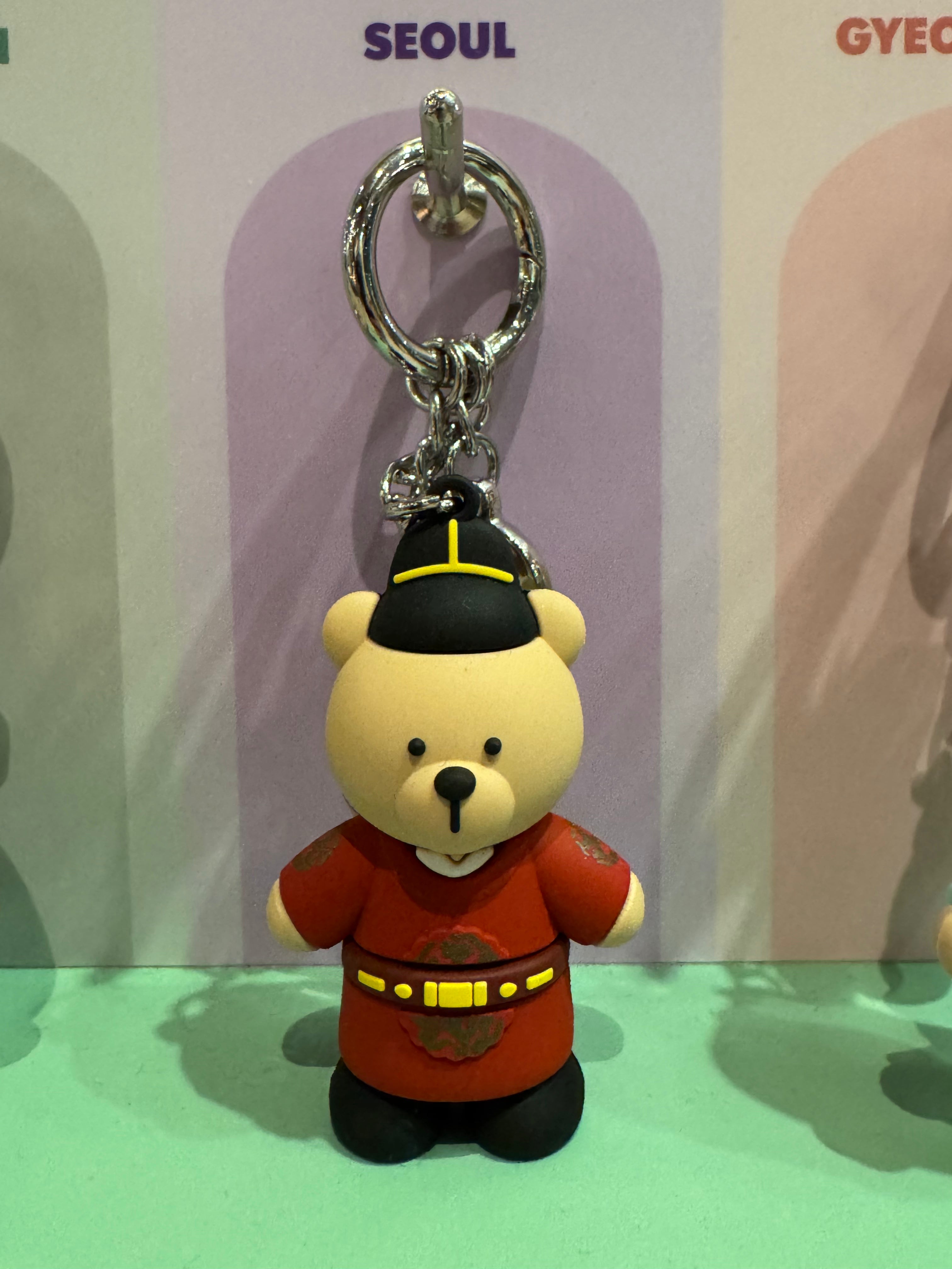 Starbucks Annyeong Seoul Bearista Keychain