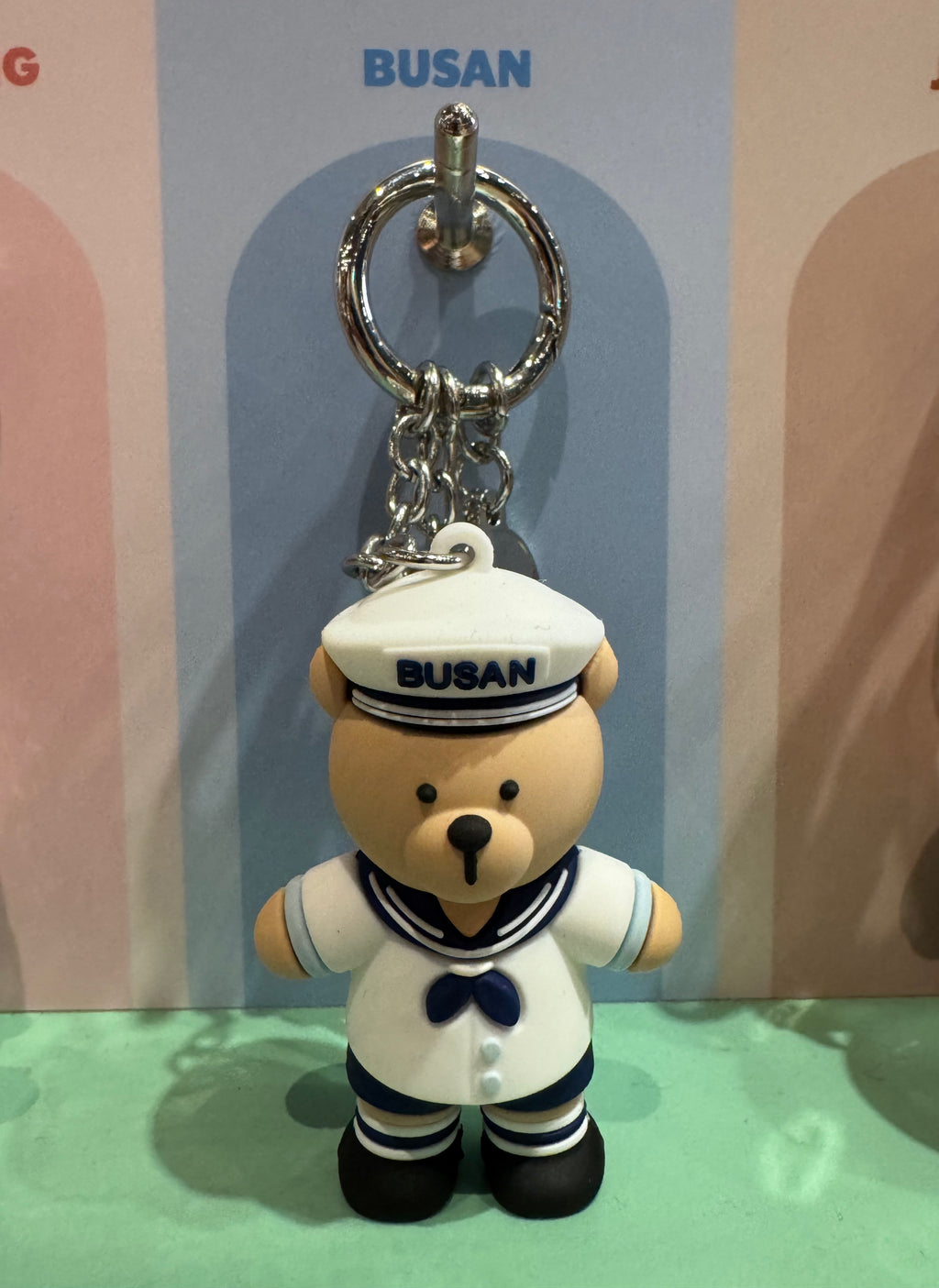 Starbucks Annyeong Busan Bearista Keychain