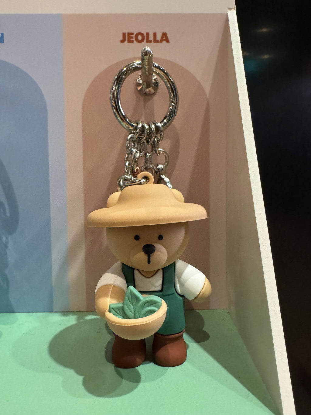 Starbucks Annyeong Jeolla Bearista Keychain