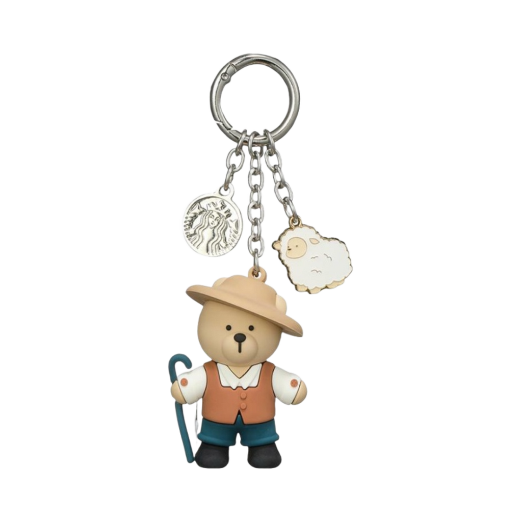 Starbucks Annyeong Gangwon Bearista Keychain