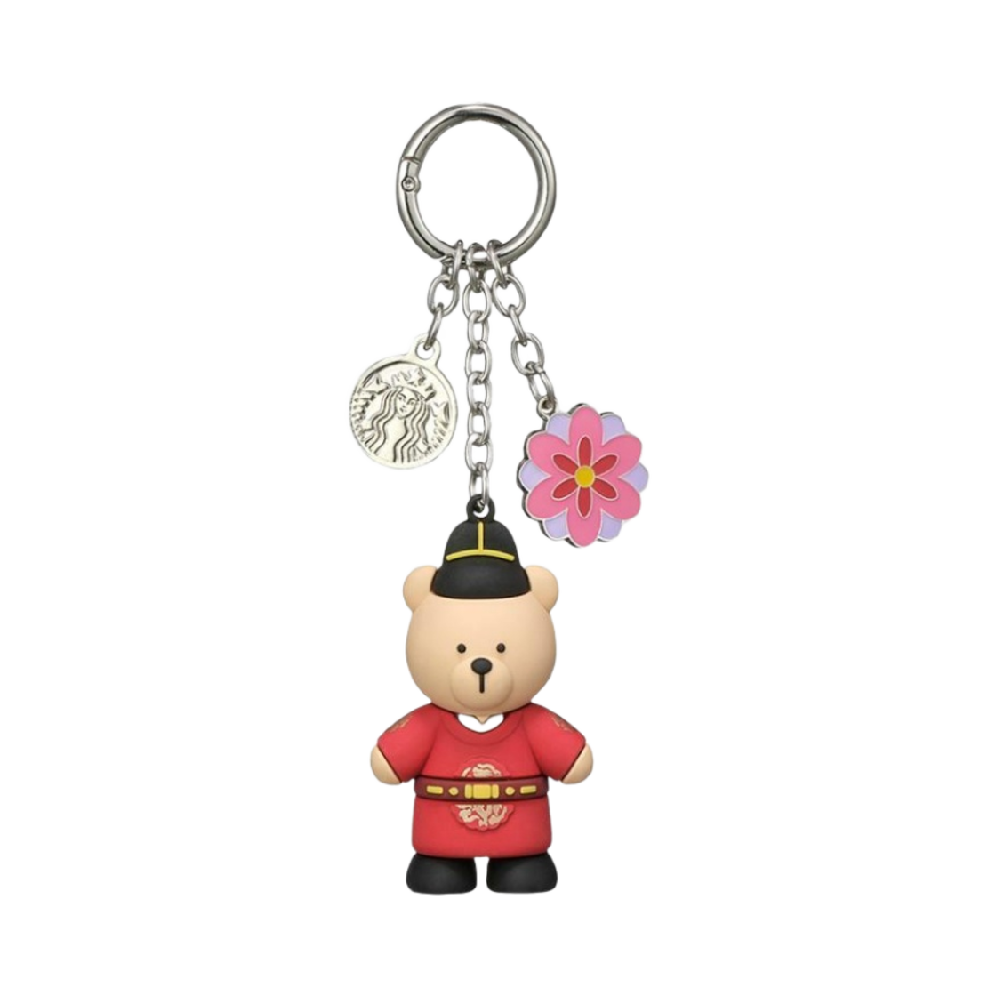 Starbucks Annyeong Seoul Bearista Keychain