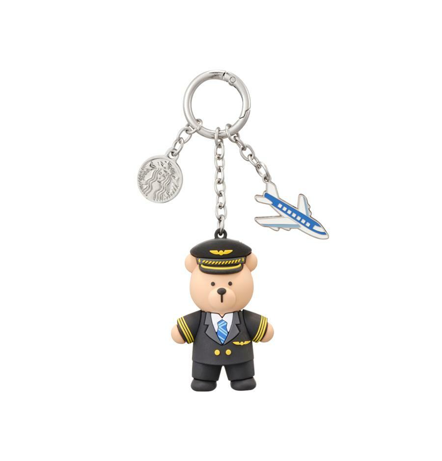Starbucks Annyeong Incheon Bearista Keychain